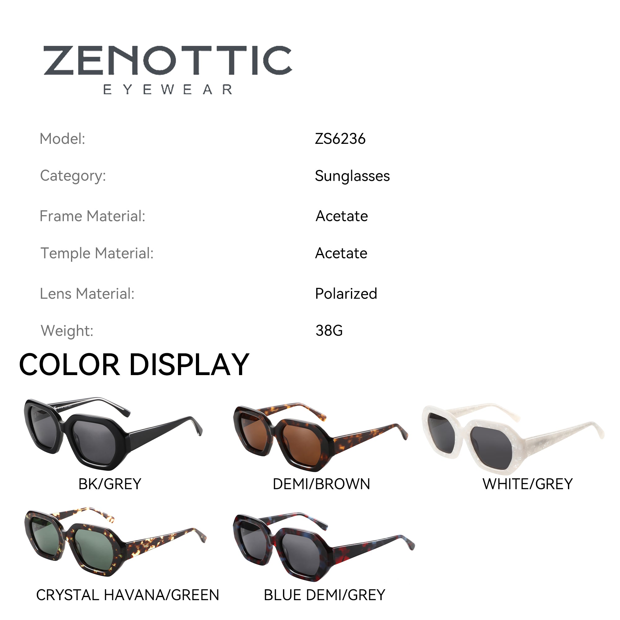 Zenottic Sun Glasses