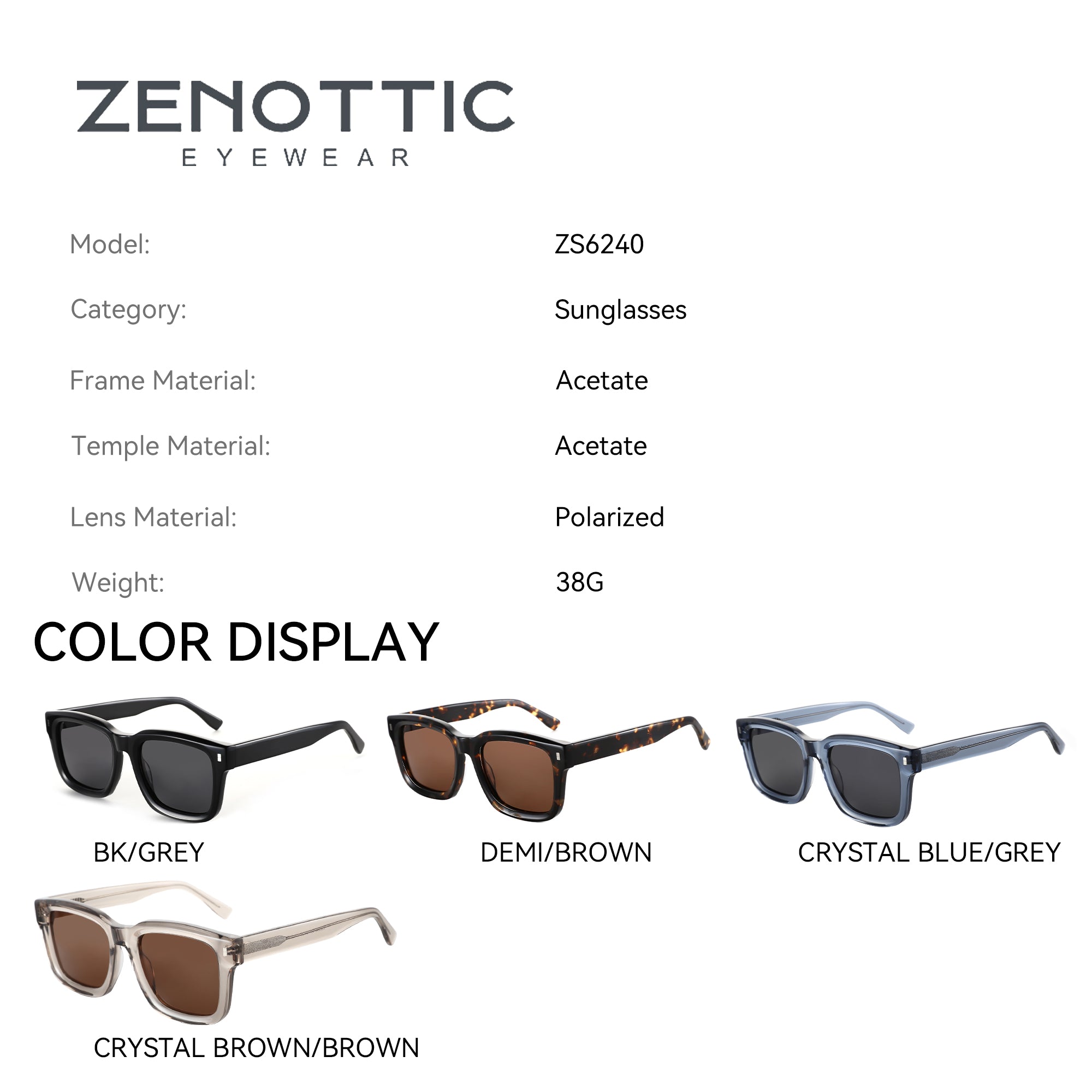 Zenottic Sun Glasses